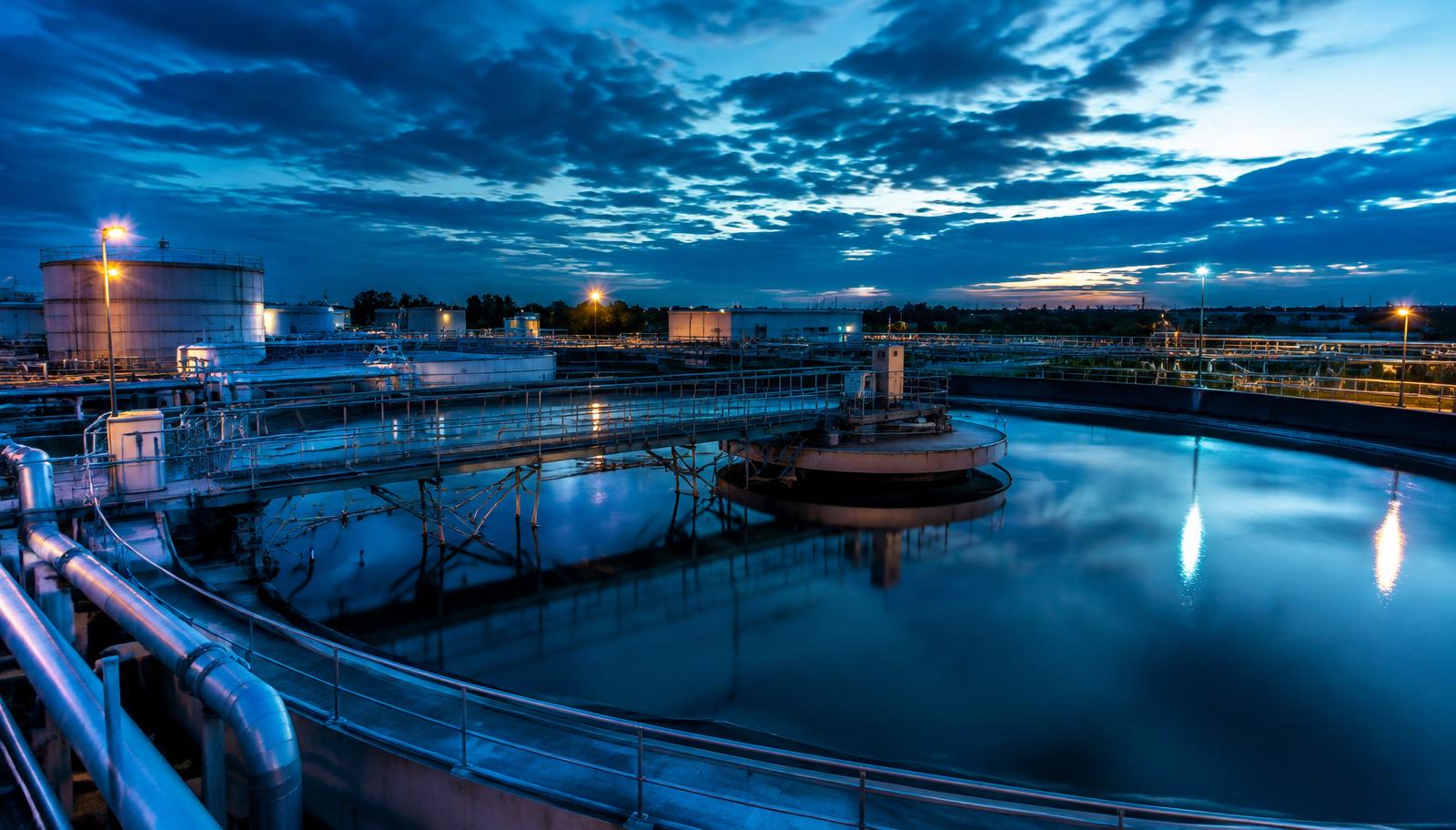 Planta de tratamiento de aguas industrial
